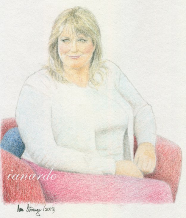 Fern Britton's portrait