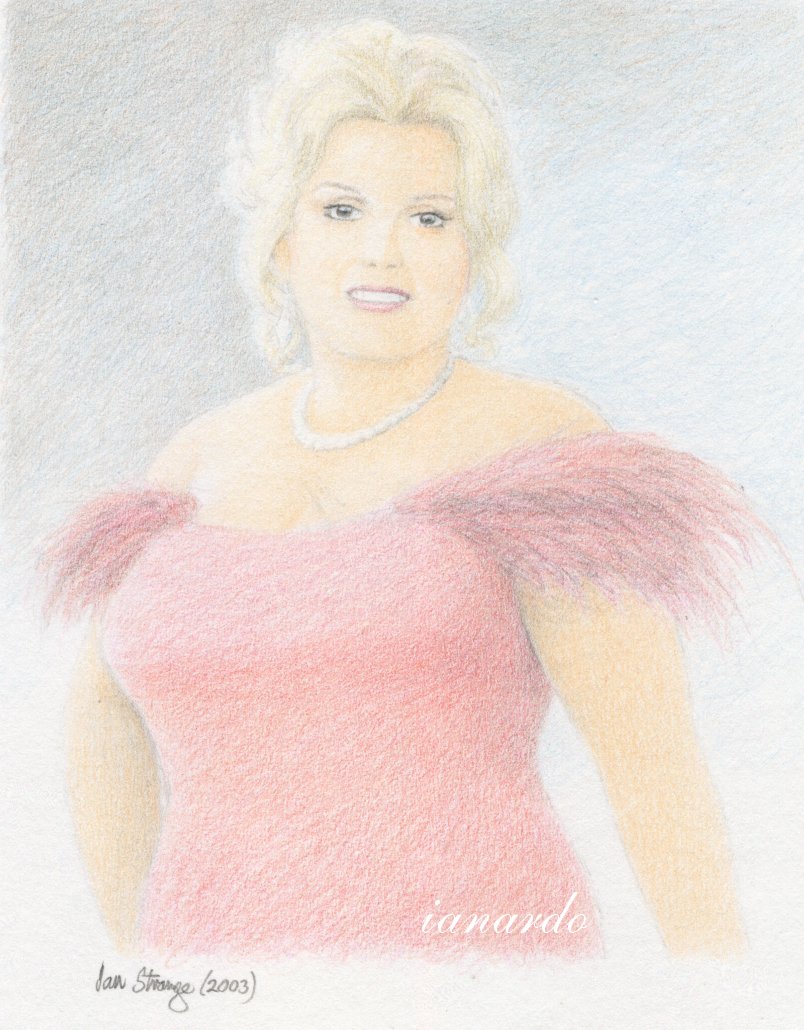 Zsa Zsa Gabor's portrait